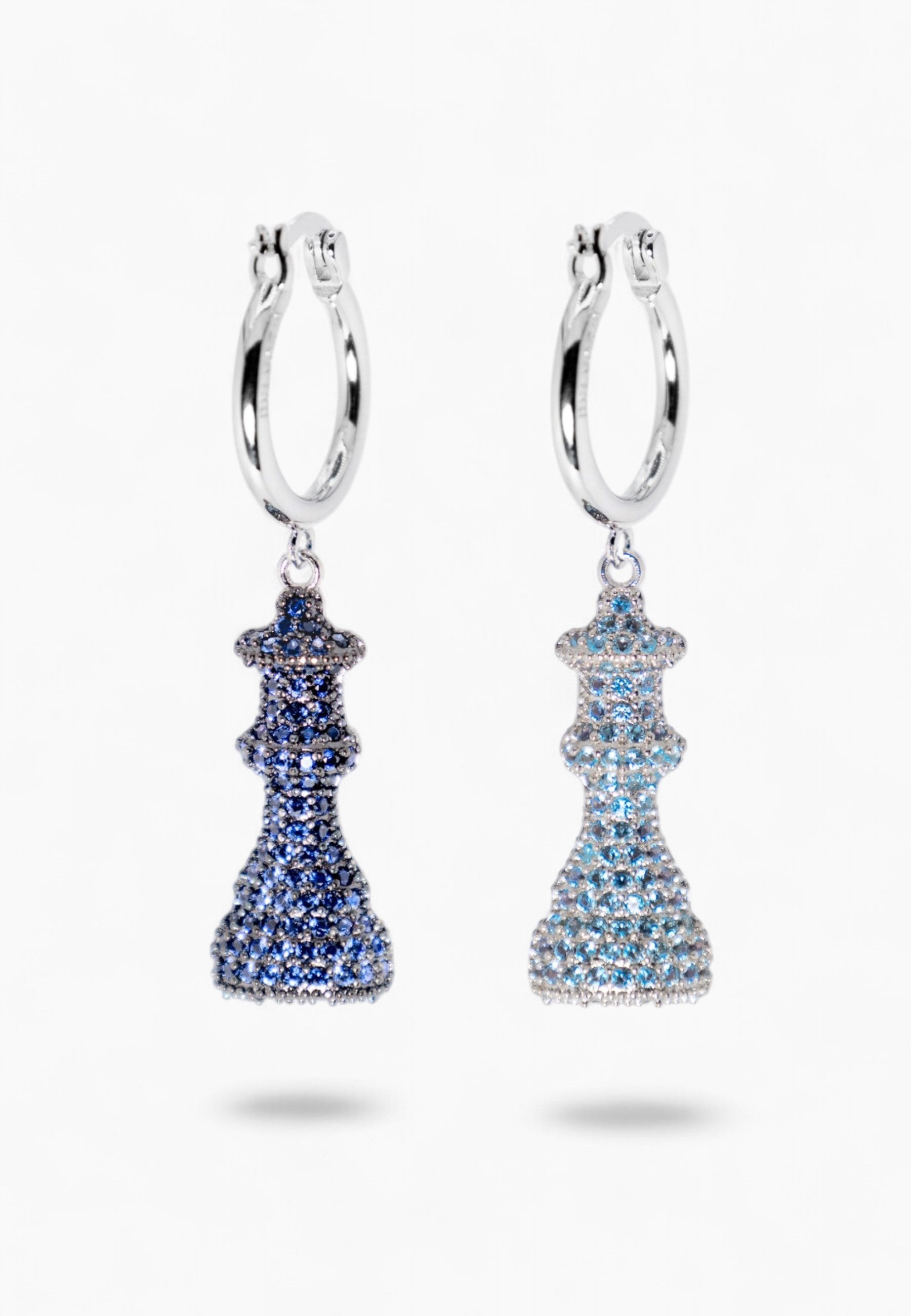 Chess Marina Queen Hoop Earrings