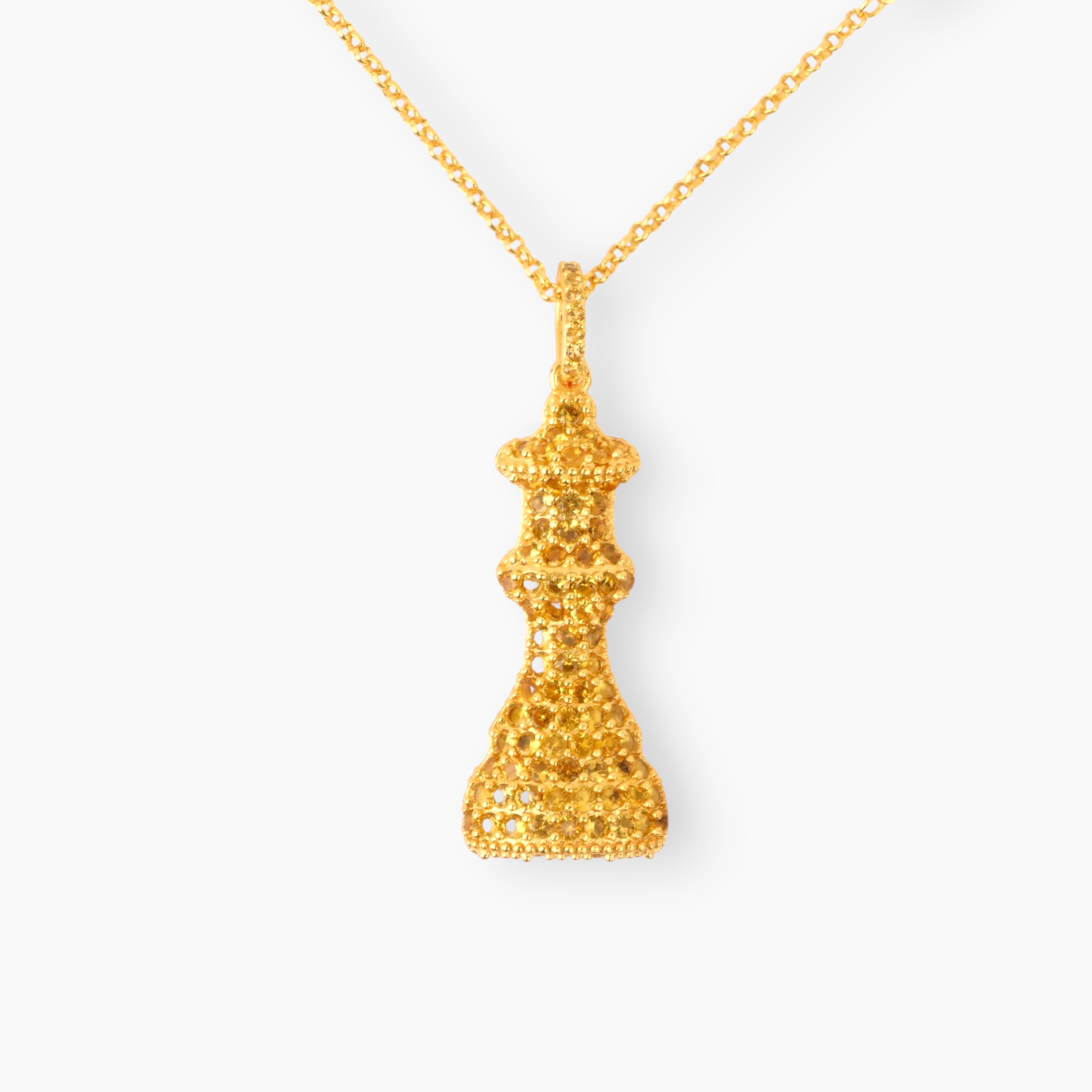 Grandmaster Chess Sol Queen Adjustable Necklace