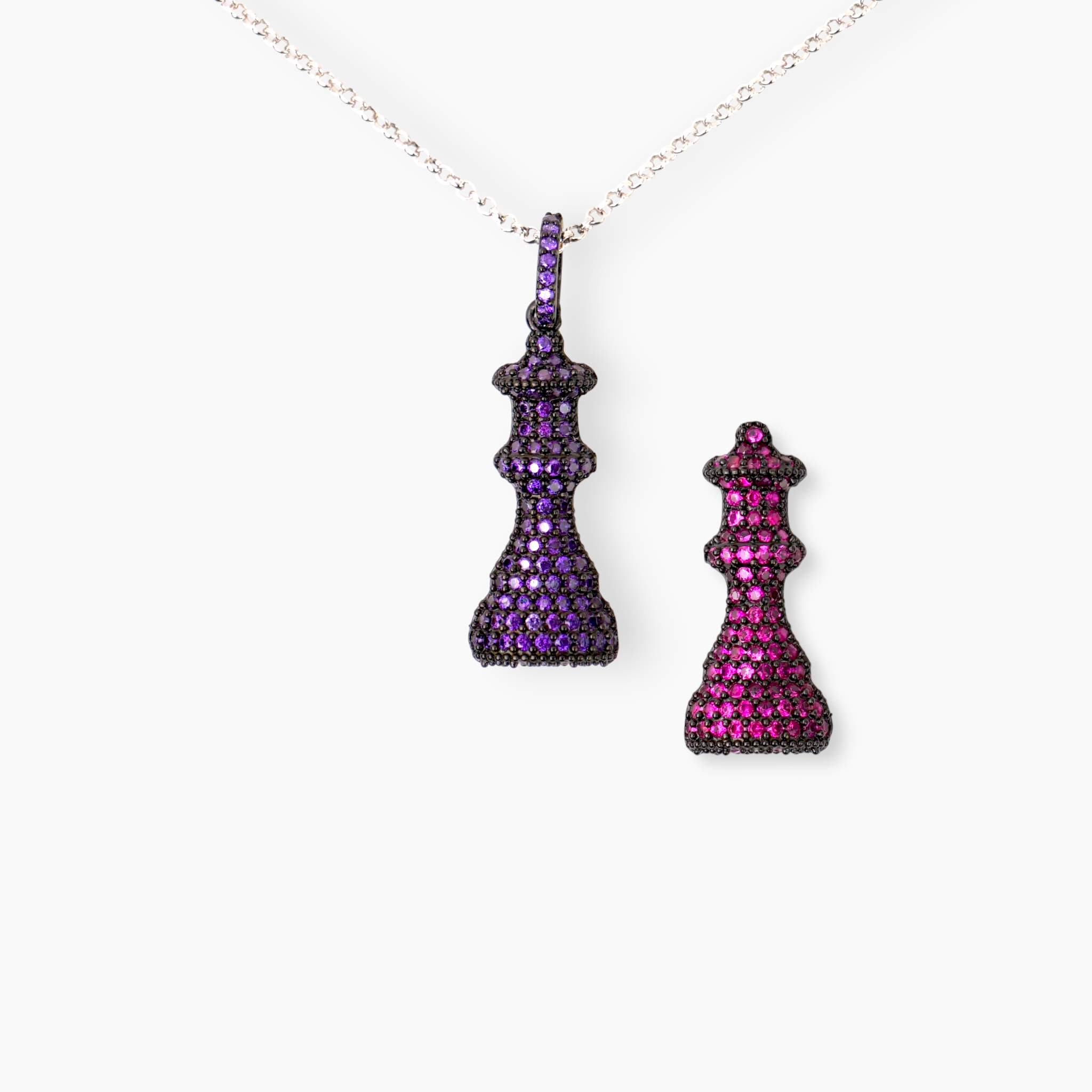 Master Chess Royal Queen Adjustable Necklace