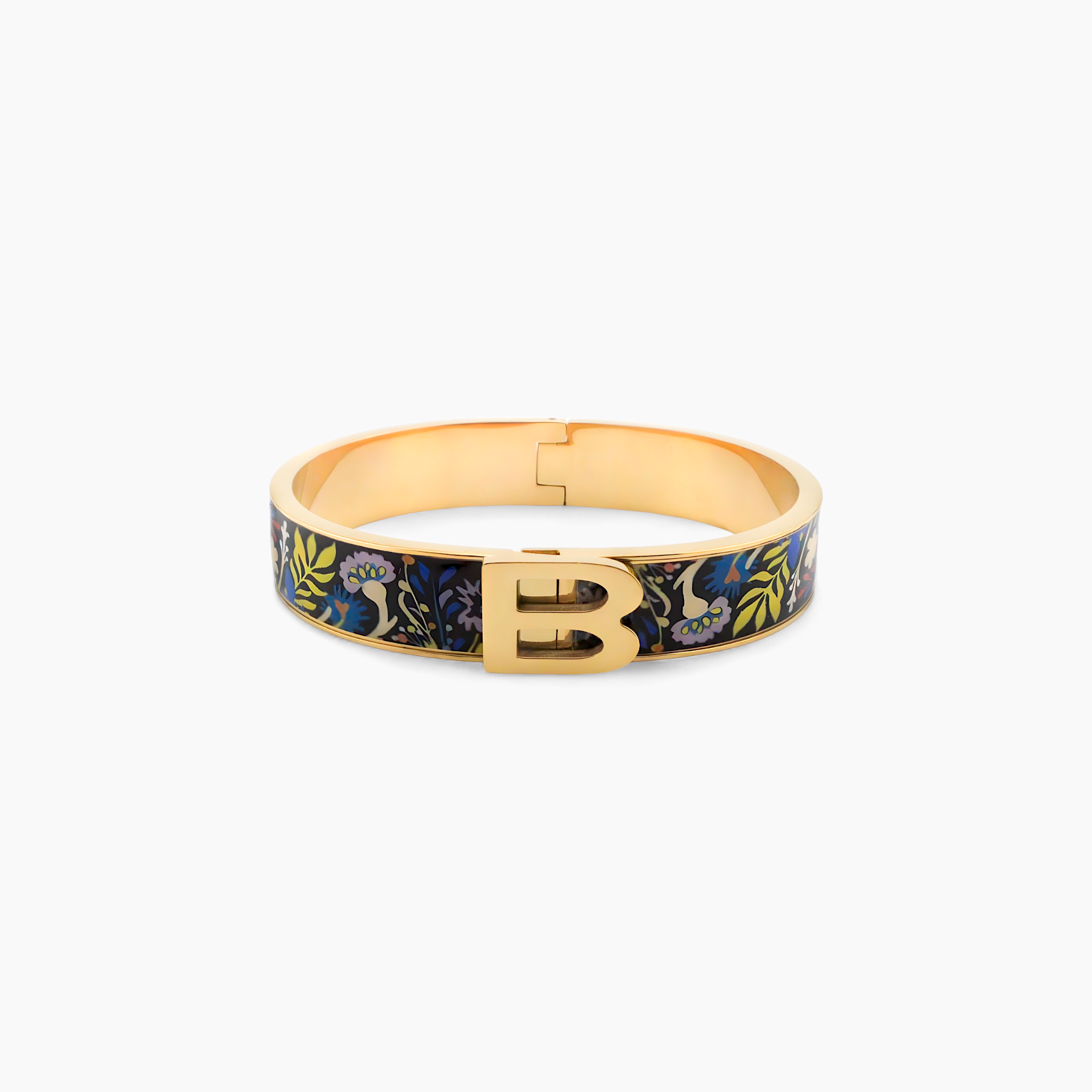 Matisse Floral Pattern Gold Bracelet