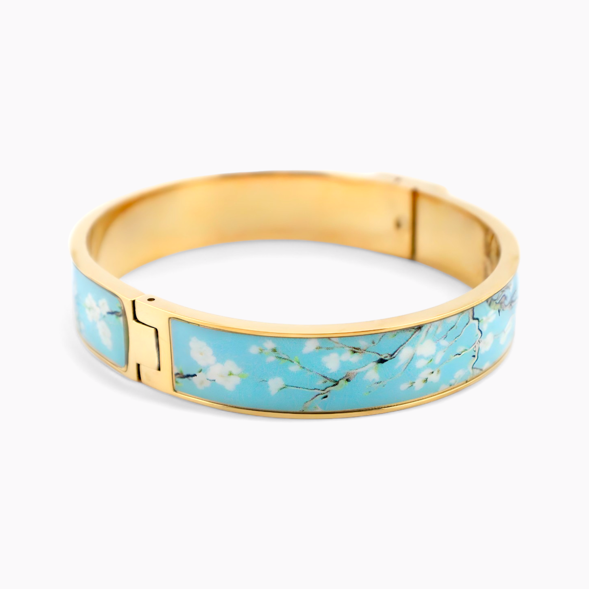 Van Gogh Almond Blossoms Gold Bracelet