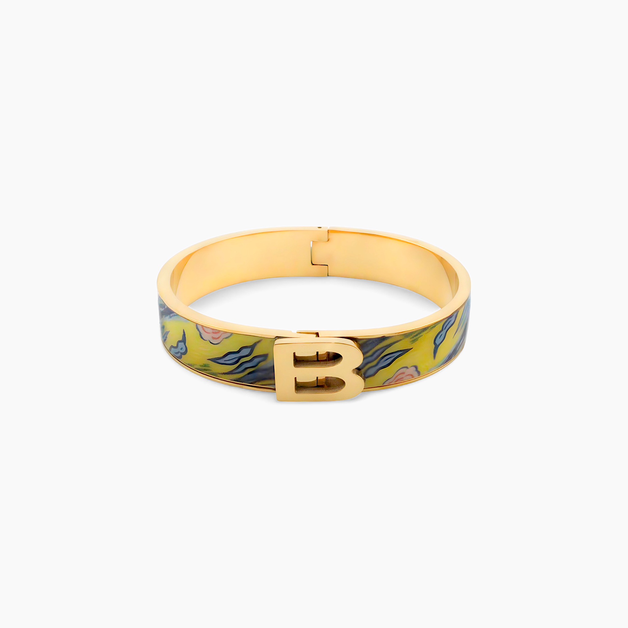 Van Gogh Floral Gold Bracelet